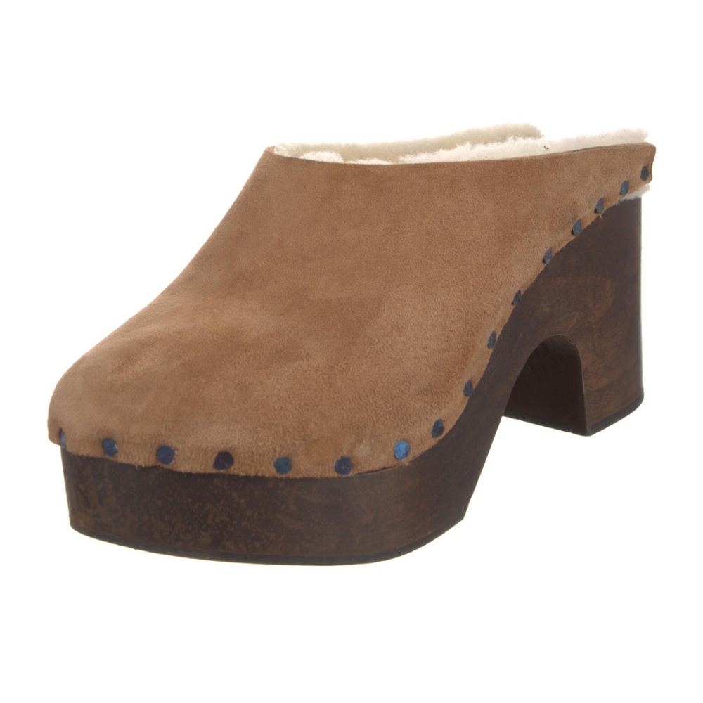 Suede Clogs - image 1